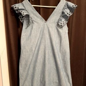 J.Crew denim blue dress